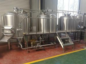 Wholesale Steam Heating 1000l Beer Production Equipment Highly Automatic / Manual Operation from china suppliers