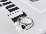 8A Cubic Zirconia CZ Women'S 925 Sterling Silver Rings For Couple