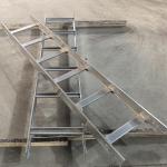 Customizable Ladder Trough Type Cable Tray 50mm-1000mm For Steel