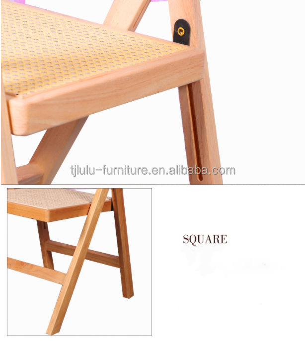 Customized Tianjin Lulu Outdoor Folding Rattan Garden Chairs for Comfortable Seating