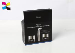 Wholesale Black Custom Packaging Boxes Matt Lamination For Gift Cosmetic Packing from china suppliers
