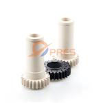 Low friction coefficient wear resistance custom Peek gear