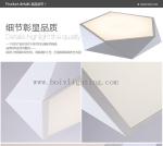 LED Lamp LED Lighting Pendant Lightings And Handelier White Or Black Pentagon