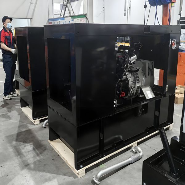 Solar Diesel Hybrid Power Generator Set 50Hz Frequency Environmentally Friendly Solar Panel Diesel Generator