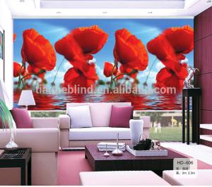 Wholesale New design single Digital print blackout 3D roller blinds fabric from china suppliers