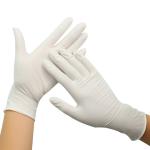Disposable Latex Exam Gloves white color ASTM D6319 Standard