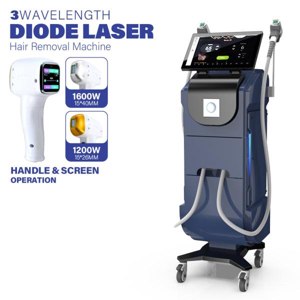 1600W Diode Laser Hair Removal Machine with 808nm Wavelength for Effective
