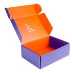 Full Color Single View Mailer Shipping Box Digital Printing Cardboard Paper Box