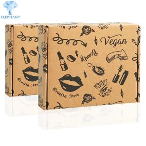 Wholesale Custom Logo Printed Color Craft Eco Friendly Luxury Corrugated CosmetiC Folding Shipping Boxes from china suppliers