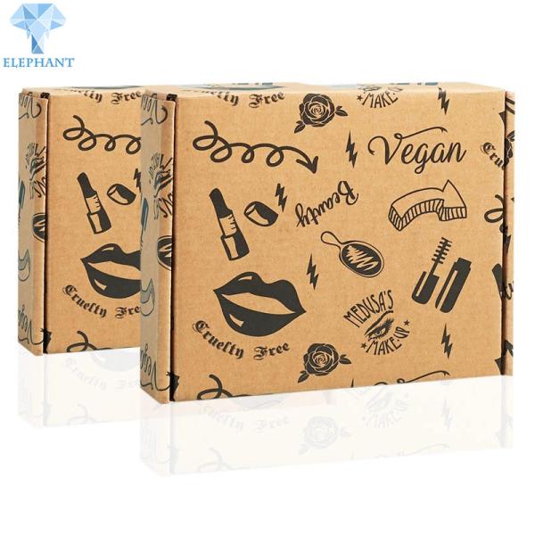 Custom Logo Printed Color Craft Eco Friendly Luxury Corrugated CosmetiC Folding