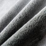 Plush Fabric Short Faux Fur for Garment Customizable Yarn Count
