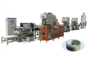China Press Punch Tin Can Production Line Machine For Milk Powder Can Ring on sale