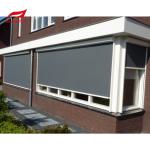 Smart Motorized Zip Track Blinds Outdoor Windproof Rainproof