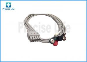 Wholesale Mindray 0010-30-42906 12 Lead ECG Cable , ECG Limb Wires 0.6m Snap from china suppliers