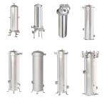 High Pressure Industrial Cartridge Filters with Tri-Clamp Inlet Outlet for Large