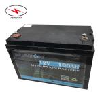 Rechargeable 12V 100Ah 1kWh Lithium Ion LiFePO4 Battery For RV