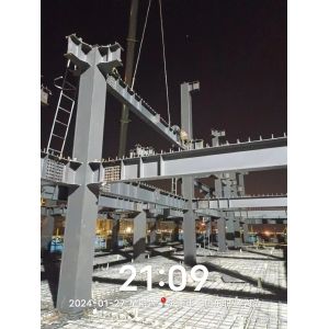 Low Cost Easy Installation Prefab Prefabricated Steel Structural Frame