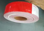 Light Clear Red And White Reflective Safety Tape For Trucks 2inch*25m 1inch*45