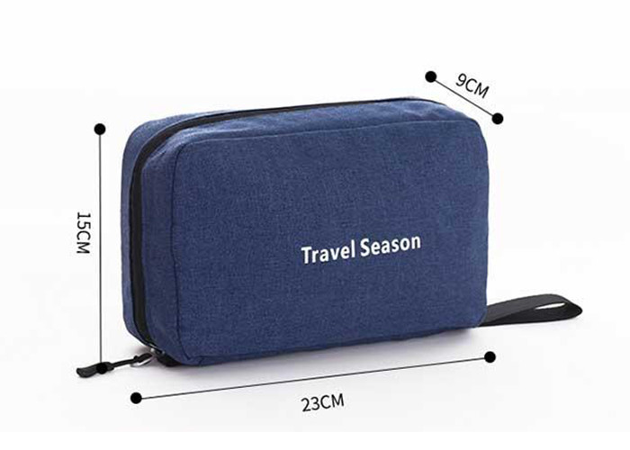 Nylon Mens Toiletry Bag ROHS Certificated For Travel Camping Outdoor