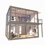 Office Convenience for Supermarket Large Curtain Wall Glass Window Movable House
