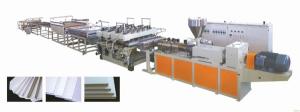 Wholesale 75KW PVC Extruder Machine , 1220mmm Width PVC Foam Board Machine Manufacturer from china suppliers