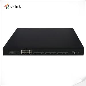 Wholesale Managed Ethernet Fiber Switch with 12 10G SFP Fiber Ports 8 10/100/1000M RJ45 Copper Ports from china suppliers