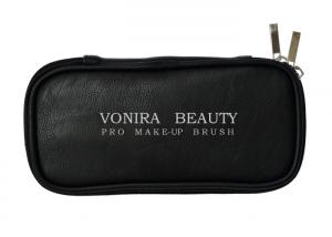 Wholesale Portable Makeup Brush Bag Cosmetic Holder Multi-function Handbag with Inner Bag for Travel & Home,Black from china suppliers