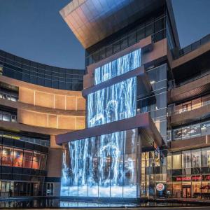 Wholesale FULL Color SMD Transparent Video Wall P2.6-5.2mm Advertising Sign from china suppliers