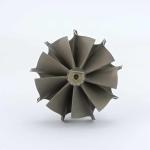 MS-TECH Turbo K26/K27 Turbine Wheel Shaft Ind 64.4mm Exd 54.55mm Blades 9 lengeh