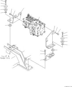 Wholesale 723-24-10803 723-24-10801 723-24-10800 For Komatsu D61EX-12 BULLDOZERS Hydraulic Main Control Valve Construction Machinery Parts Aftermarket High from china suppliers