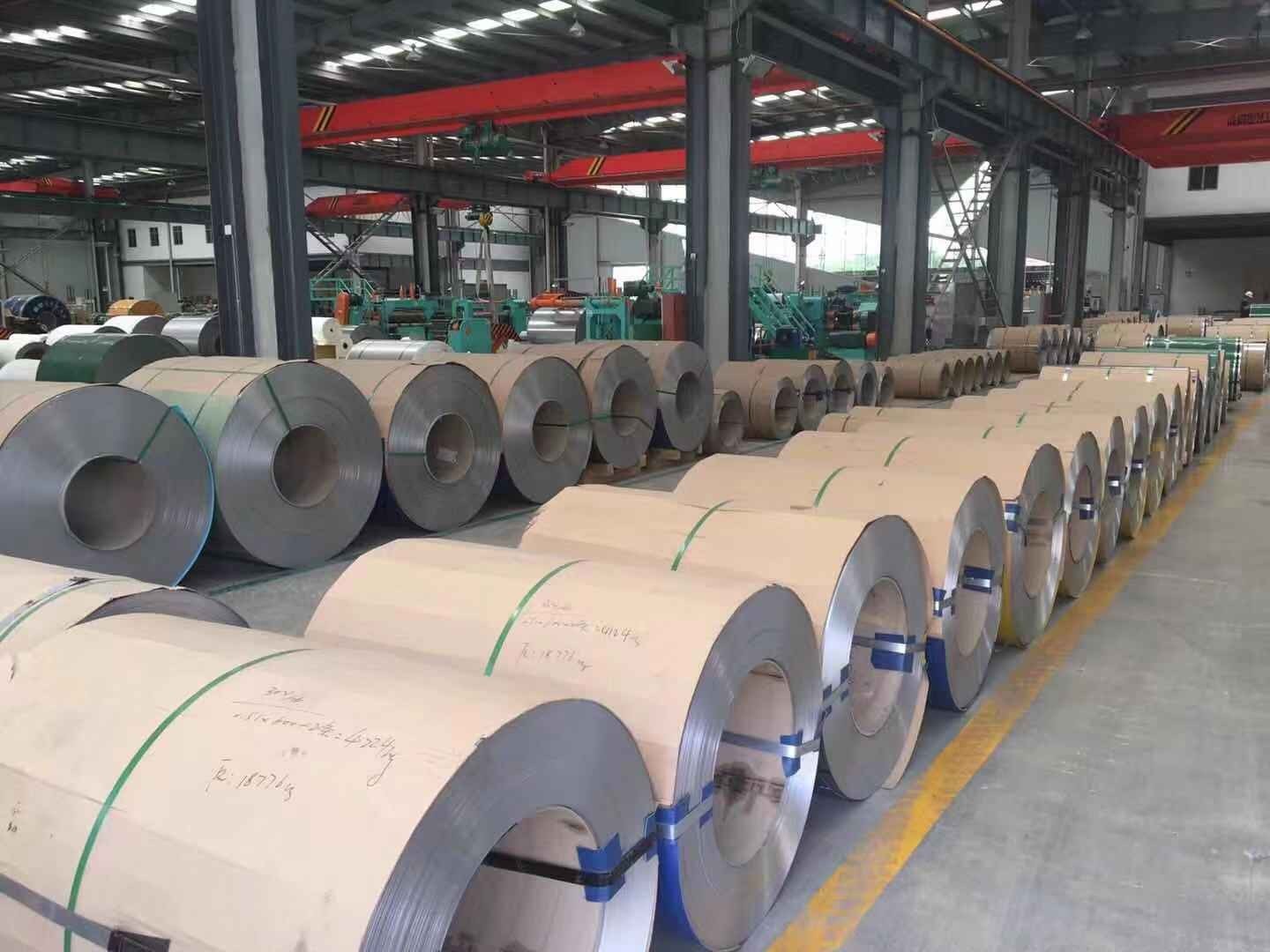 NO4 Mill Finish Ss 201 303 304 Steel Strip Coil Hot Rolled