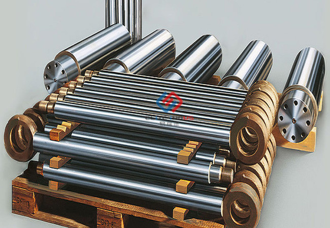 Hard Chrome Plated Rollers CK45 Heat Treatment Various Industries Support