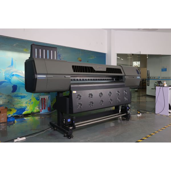 Large Format UV Printer 1.6-meter EP1604 UV (2 Heads) 4 Colors Printer I3200 Industrial Printer