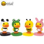 PVC Vinyl Animal Bobble Head Duck Eco friendly Material ODM