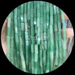 Natural Green Aventurine Indian Agate Gemstone Bead Strands for DIY Jewelry and