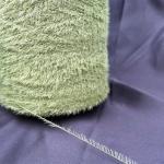 1.3cm Nm13 Feather Yarn Nylon Thread Wool For Knitting Socks , Sweaters , Gloves