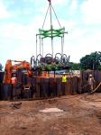 Up To 2500mm Concrete Pile Breaker Pile Head Cutter Hydraulic Breaker Pile