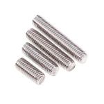 DIN 975 Stainless Steel 304 316 Threaded Rod M3 Stud Bolt With Hex But And