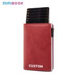 2024 Design PU RFID Aluminum Alloy Anti-theft Credit Card Holders Wallet for