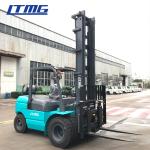 EPA Approved 4 Tonne Gasoline Forklift Truck Material Handling Machines Dual