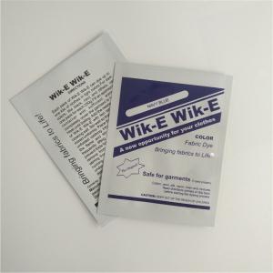 Wholesale Custom Printed Stand Up Foil Pouches Fishing Lure Packaging Bag Clothes Fabric Dye Sachet from china suppliers