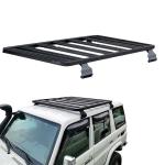 Landace Logo Customization Power Coating Cargo Carrier Basket Roof Rack for LC79
