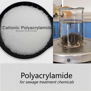 Wholesale Chemicals Cationic Polyelectrolyte Flocculants Sludge Dewatering Sewage Treatment from china suppliers