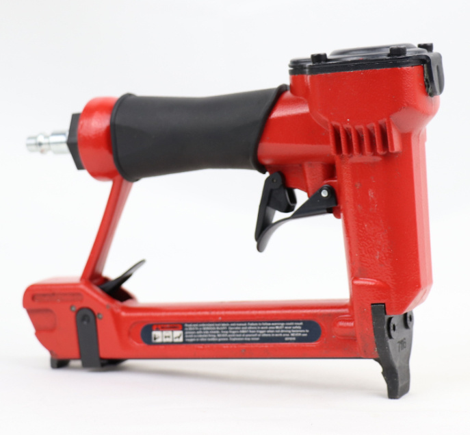 Economy Fine Crown Air Pneumatic Staple Gun 7116 Short Nose 22gauge for Furniture Decoration