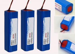 Wholesale Long Life Lithium Ion Robot Battery Pack For Robot Vacuum Cleaner , 14.4V 5200mAh from china suppliers