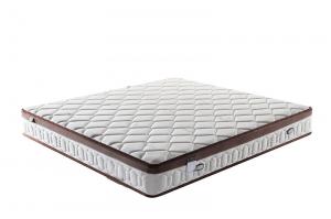 China Full Size Natural Latex 22cm Height Spring Foam Mattress King Queen on sale