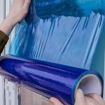 Polyethylene Window Glass Protective Film For 45 Day UV Protection 21" X 600"
