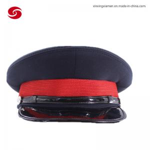 China Customized Design Embroidery Army Military Peaked Cap Anti Static on sale
