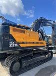 Used Hyundai HX220S HX220L 22T Crawler Excavator in Shanghai Moving Type Crawler