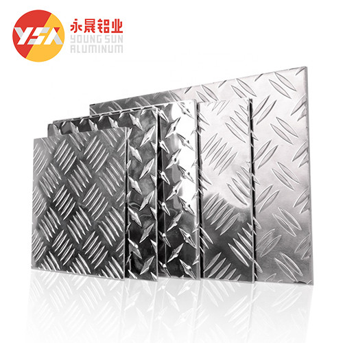 Embossed Aluminum Sheet Price 1060 H24 3003 5052 Checkered Embossing Aluminum Plate